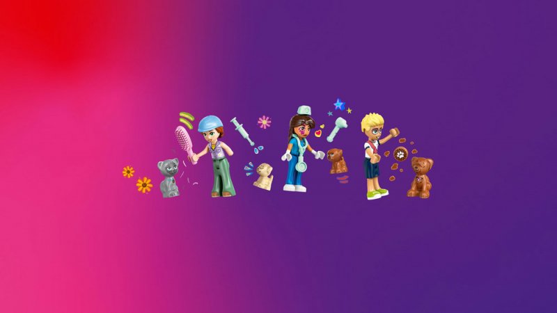 LEGO® Friends 42651 Veterinární klinika pro koně a domácí mazlíčky