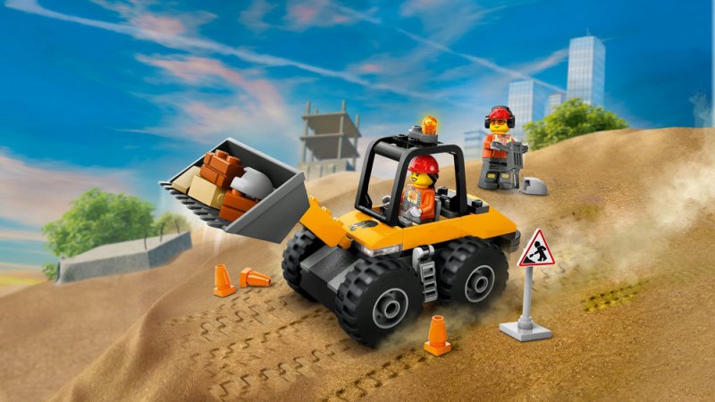 LEGO® City 60450 Žlutý kolový nakladač