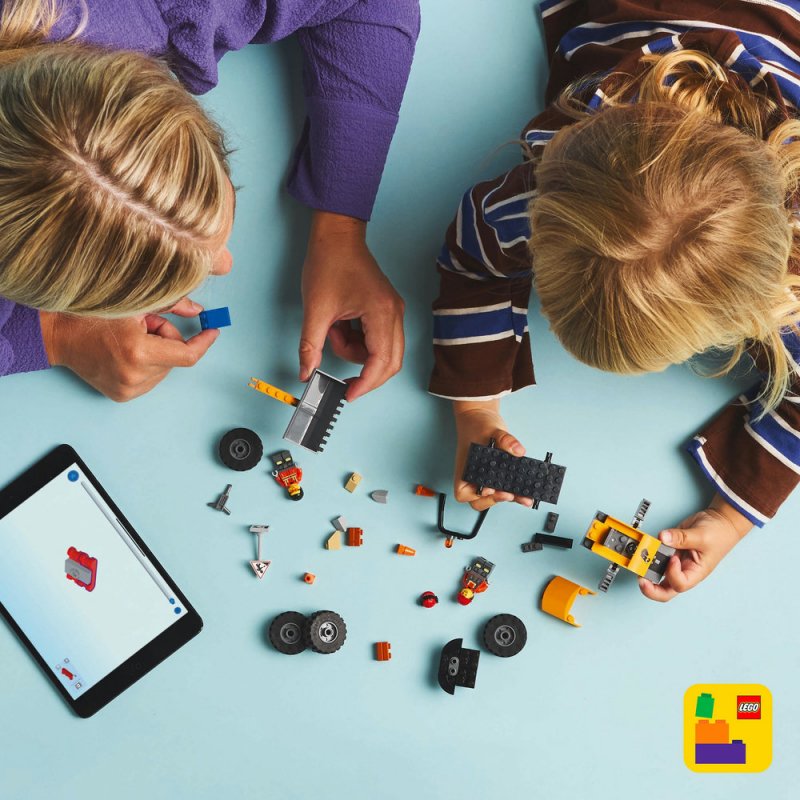 LEGO® City 60450 Žlutý kolový nakladač