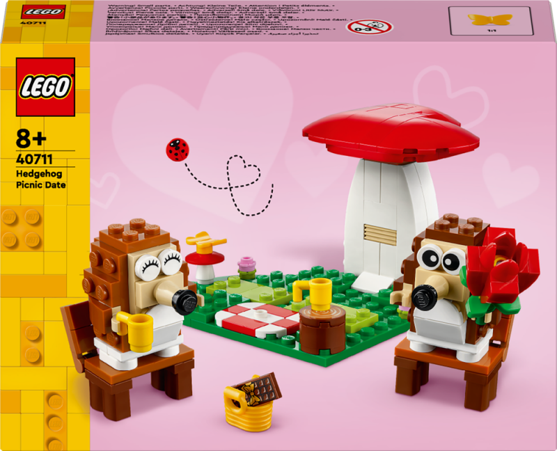 LEGO® Iconic 40711 Ježčí rande s piknikem