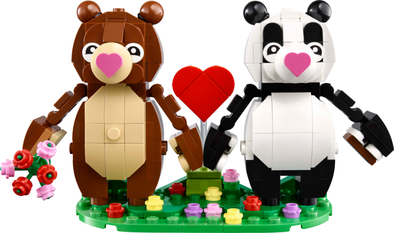 LEGO® Iconic 40821 Zamilovaní medvědi