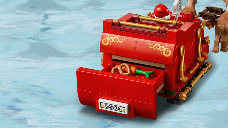 LEGO® Iconic 40499 Santovy sáně