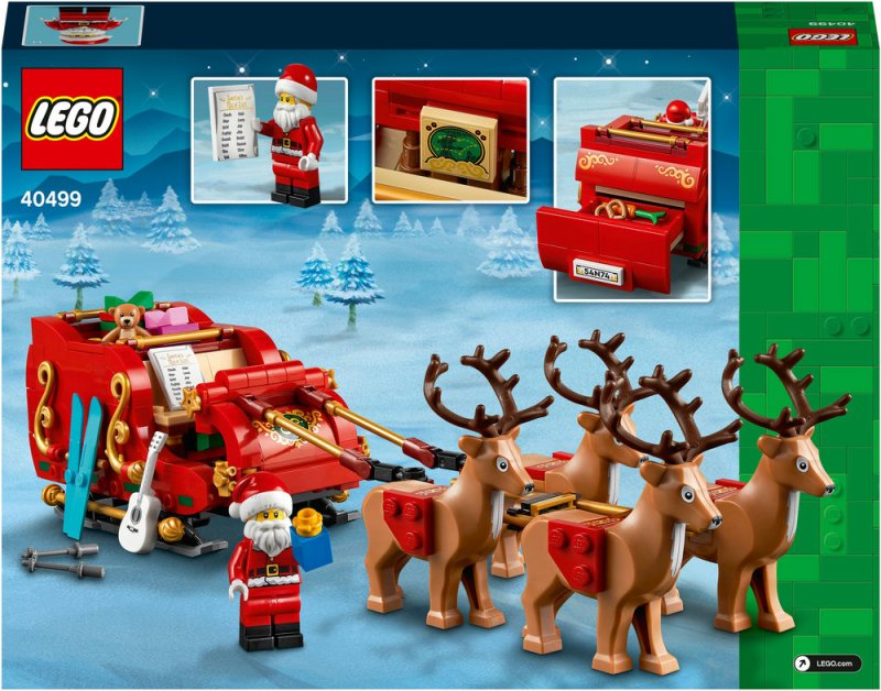 LEGO® Iconic 40499 Santovy sáně