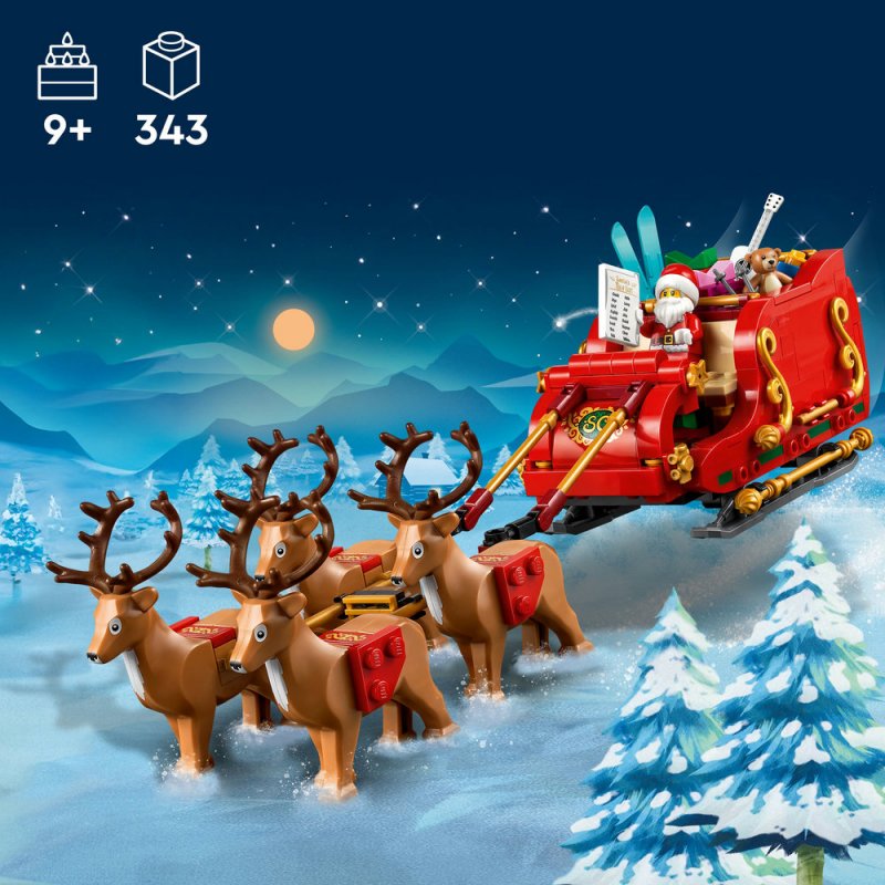 LEGO® Iconic 40499 Santovy sáně