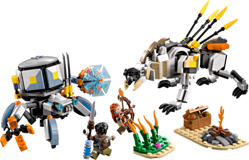 LEGO® Horizon Adventures™ 77037 Aloy a Varl vs. Shell-Walker a Sawtooth