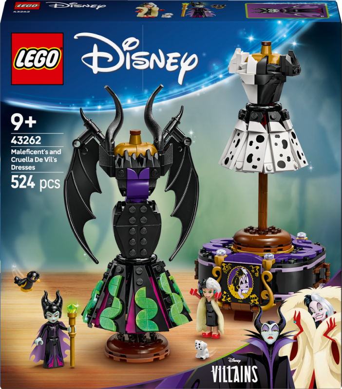 LEGO® │ Disney 43262 Šaty Zloby a Cruelly De Vil