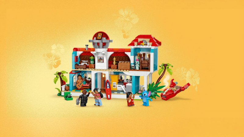 LEGO® │ Disney 43268 Lilo a Stitch a domek na pláži
