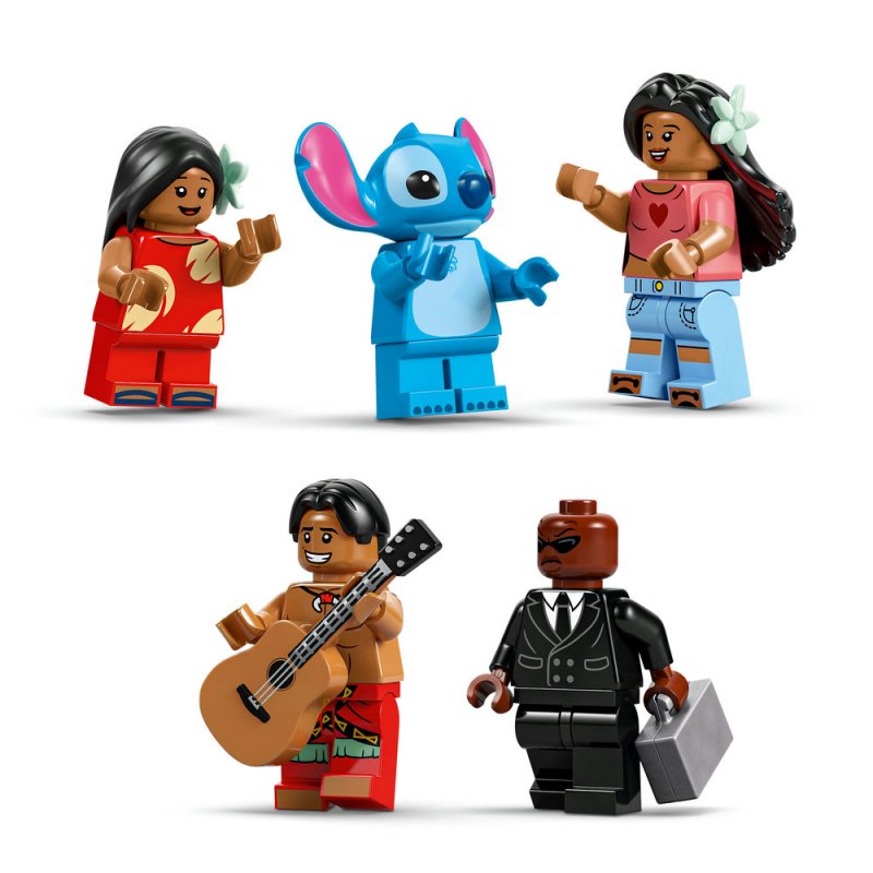 LEGO® │ Disney 43268 Lilo a Stitch a domek na pláži