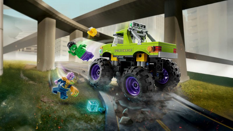 LEGO® │ Marvel 76312 Hulkův truck vs. Thanos