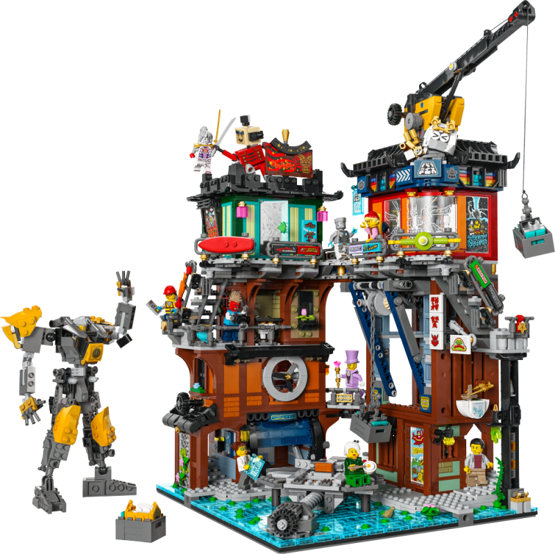 LEGO® NINJAGO® 71837 Dílny v NINJAGO® City