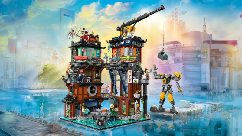 LEGO® NINJAGO® 71837 Dílny v NINJAGO® City