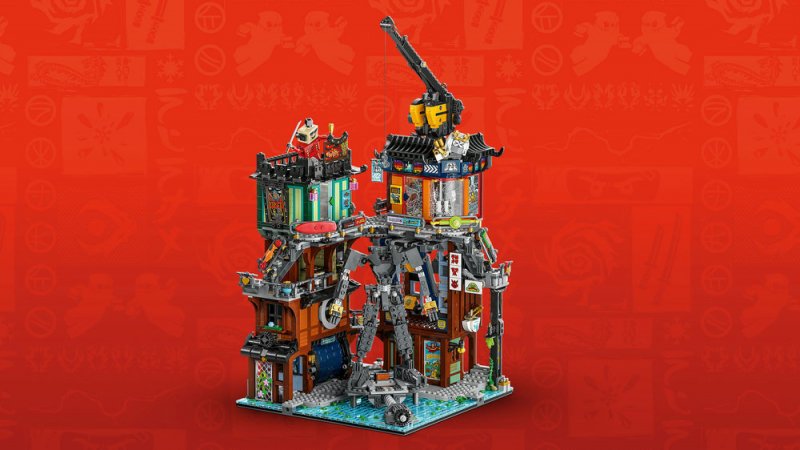 LEGO® NINJAGO® 71837 Dílny v NINJAGO® City