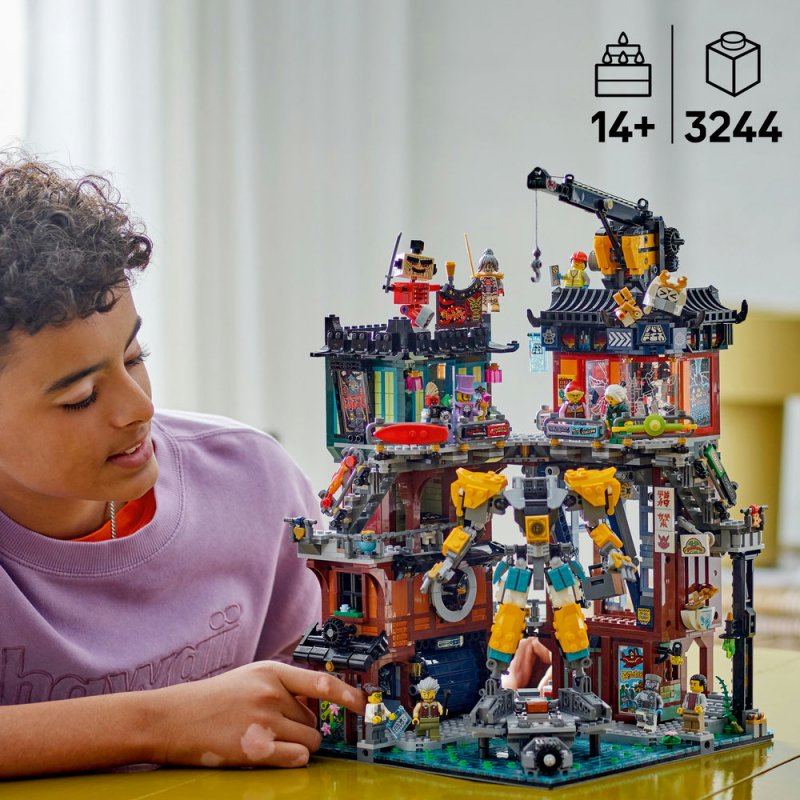 LEGO® NINJAGO® 71837 Dílny v NINJAGO® City
