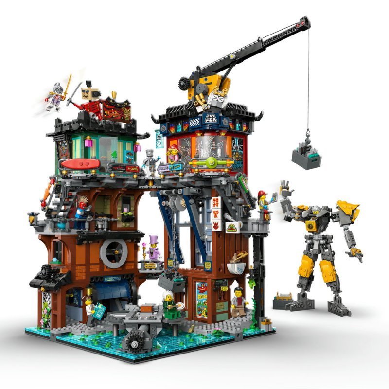 LEGO® NINJAGO® 71837 Dílny v NINJAGO® City