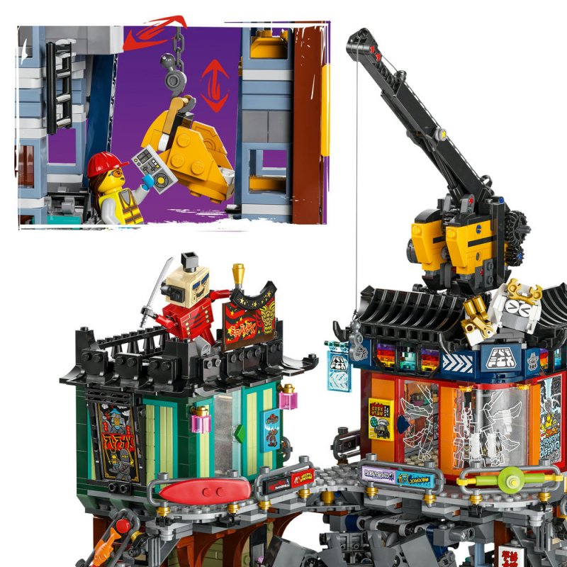 LEGO® NINJAGO® 71837 Dílny v NINJAGO® City