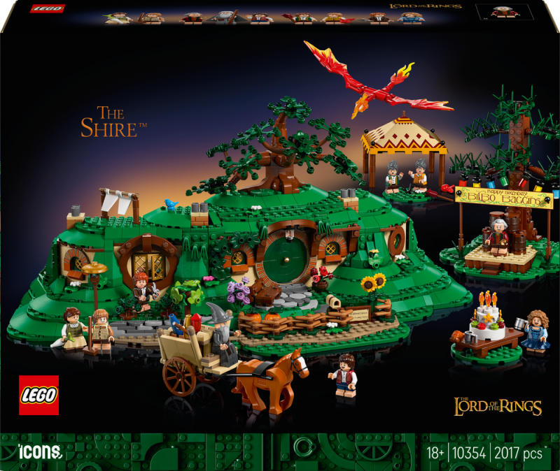 LEGO® Icons 10354 Pán prstenů: Kraj