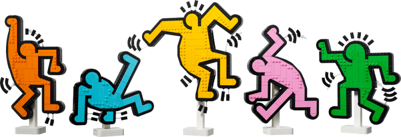 LEGO® Art 31216 Keith Haring – Tančící postavy