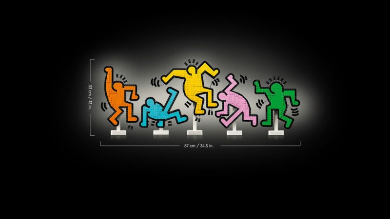 LEGO® Art 31216 Keith Haring – Tančící postavy