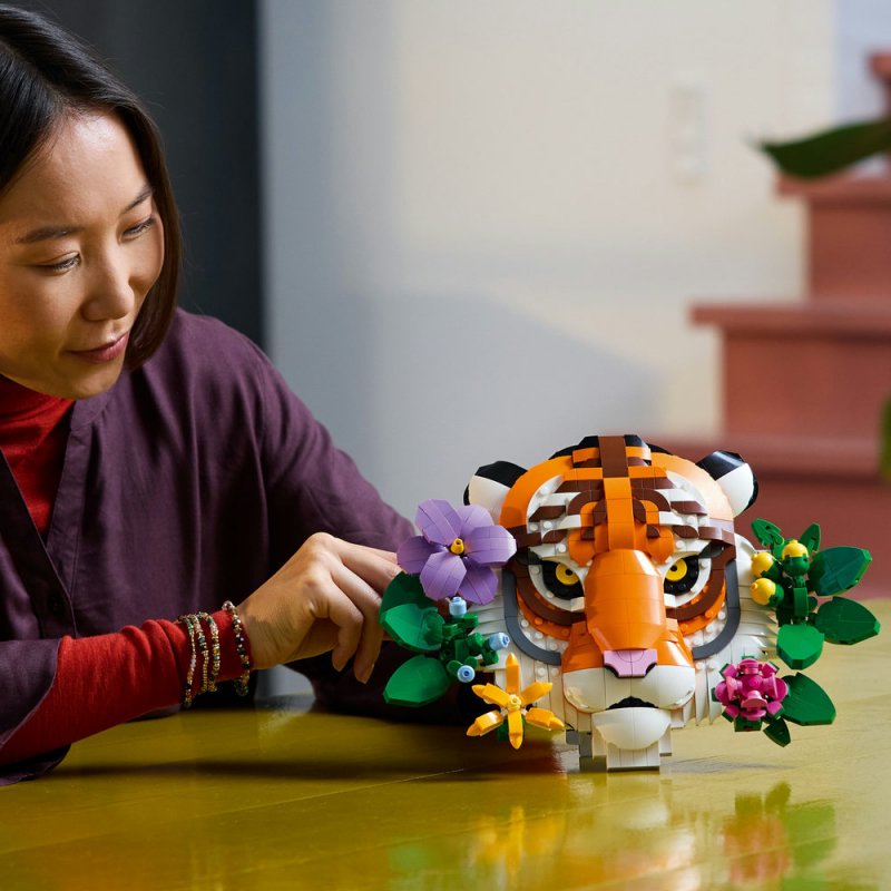 LEGO® Art 31217 Kolekce zvířat – Tygr