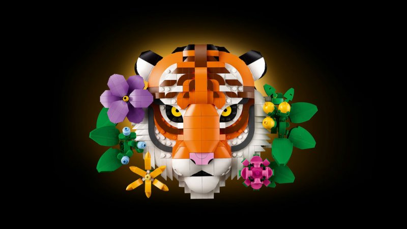 LEGO® Art 31217 Kolekce zvířat – Tygr