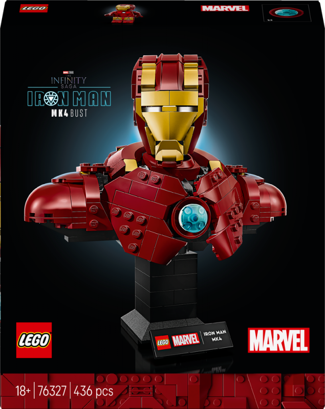 LEGO® │ Marvel 76327 Busta Iron Man MK4