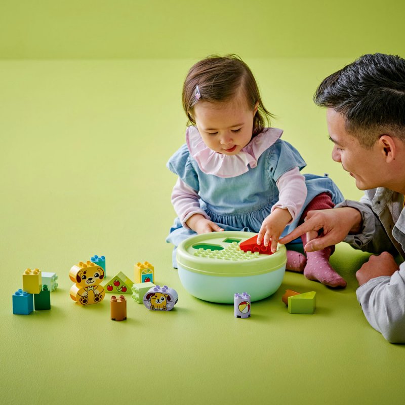 LEGO® DUPLO® 10441 Třídění tvarů: Domeček pro štěňátka
