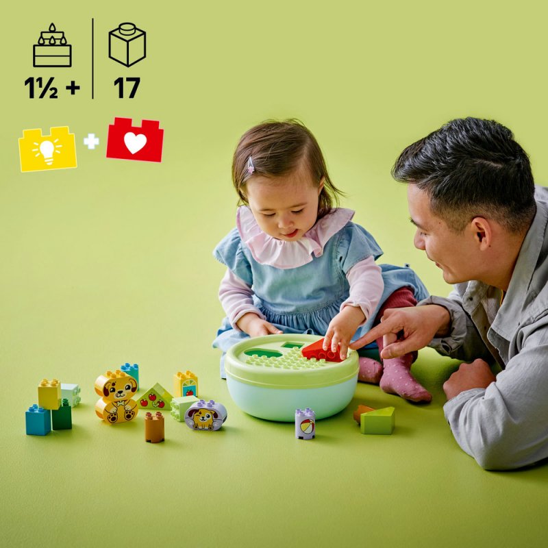 LEGO® DUPLO® 10441 Třídění tvarů: Domeček pro štěňátka