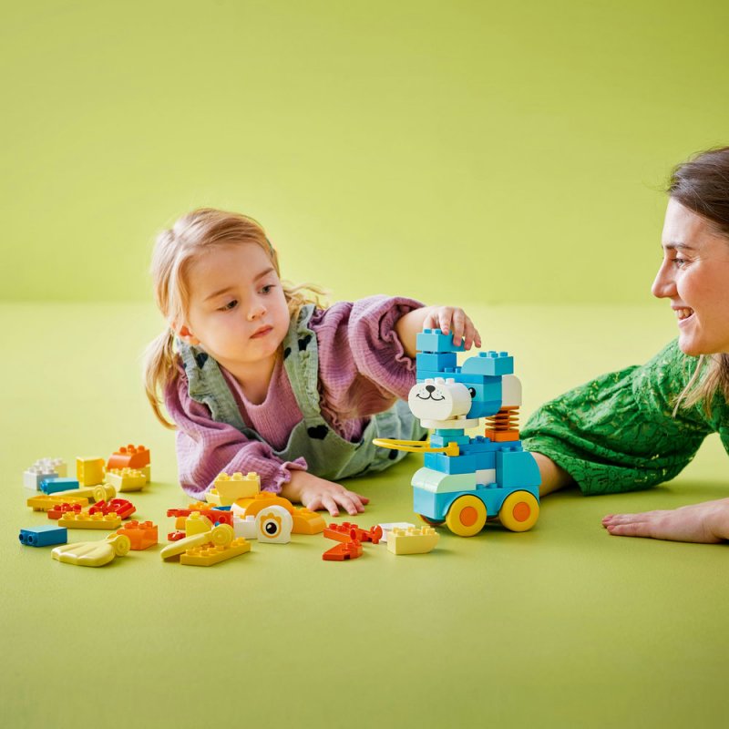LEGO® DUPLO® 10448 3 v 1: Zvířátka na kolečkách
