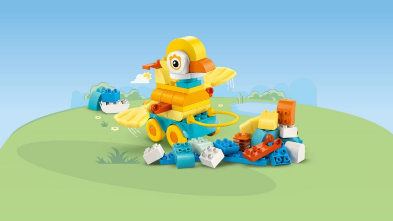 LEGO® DUPLO® 10448 3 v 1: Zvířátka na kolečkách