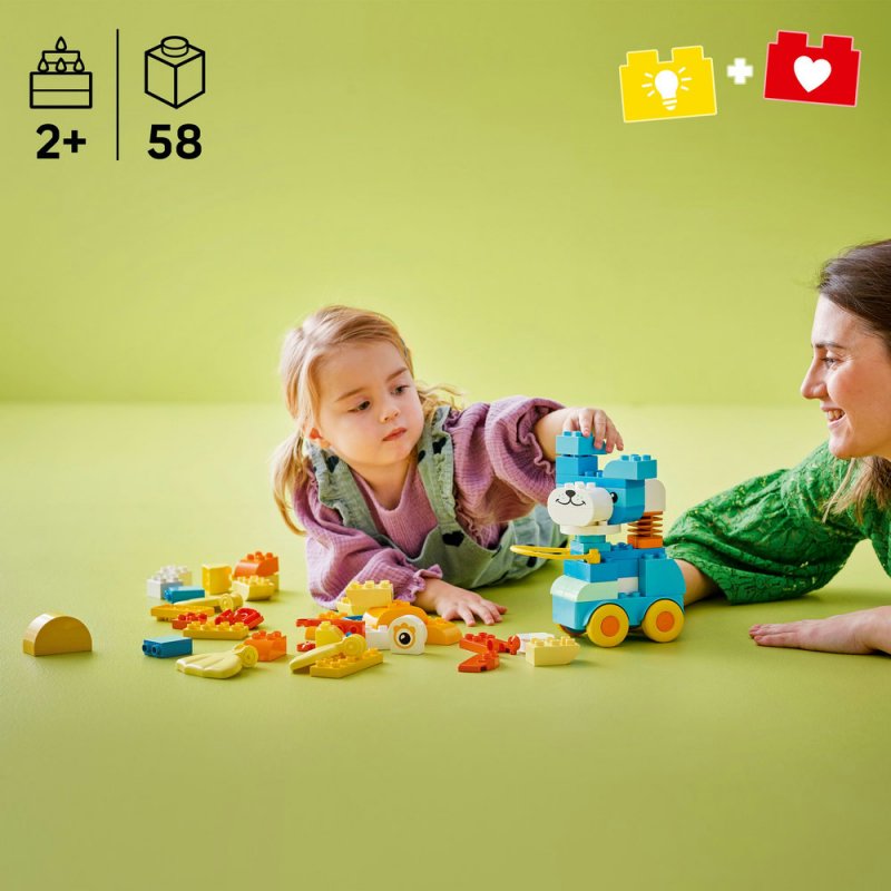 LEGO® DUPLO® 10448 3 v 1: Zvířátka na kolečkách