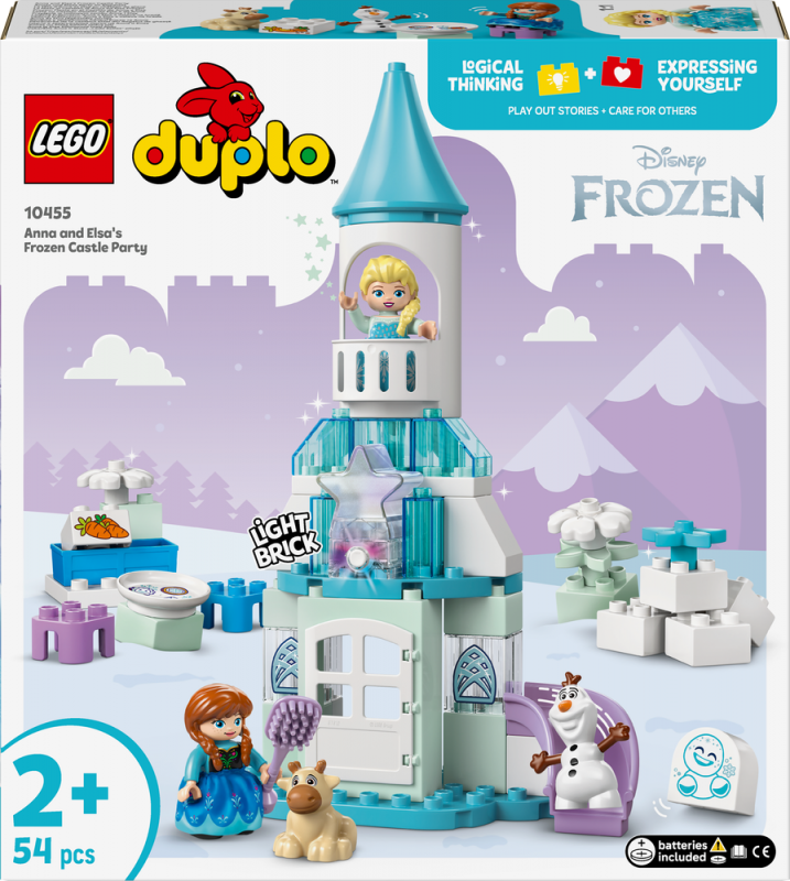 LEGO® DUPLO® 10455 Ledové království: Anna a Elsa a oslava na hradě