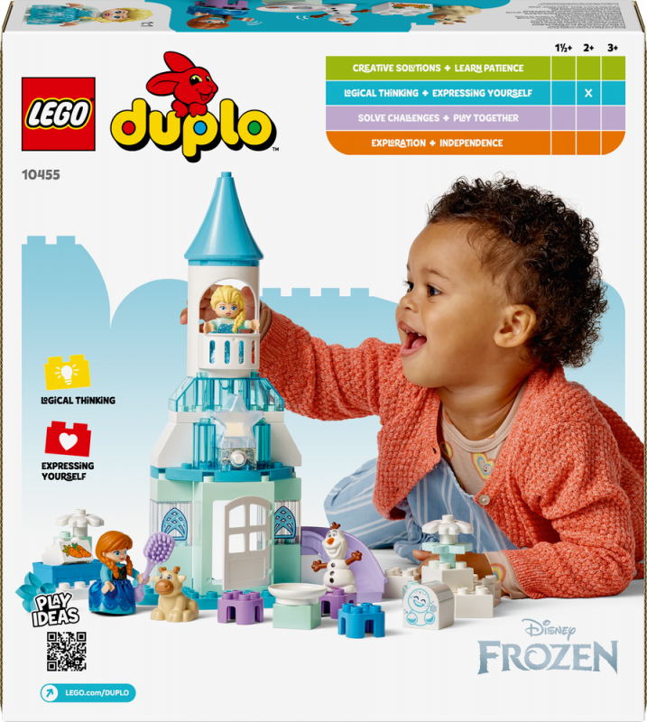 LEGO® DUPLO® 10455 Ledové království: Anna a Elsa a oslava na hradě