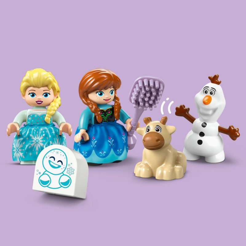 LEGO® DUPLO® 10455 Ledové království: Anna a Elsa a oslava na hradě