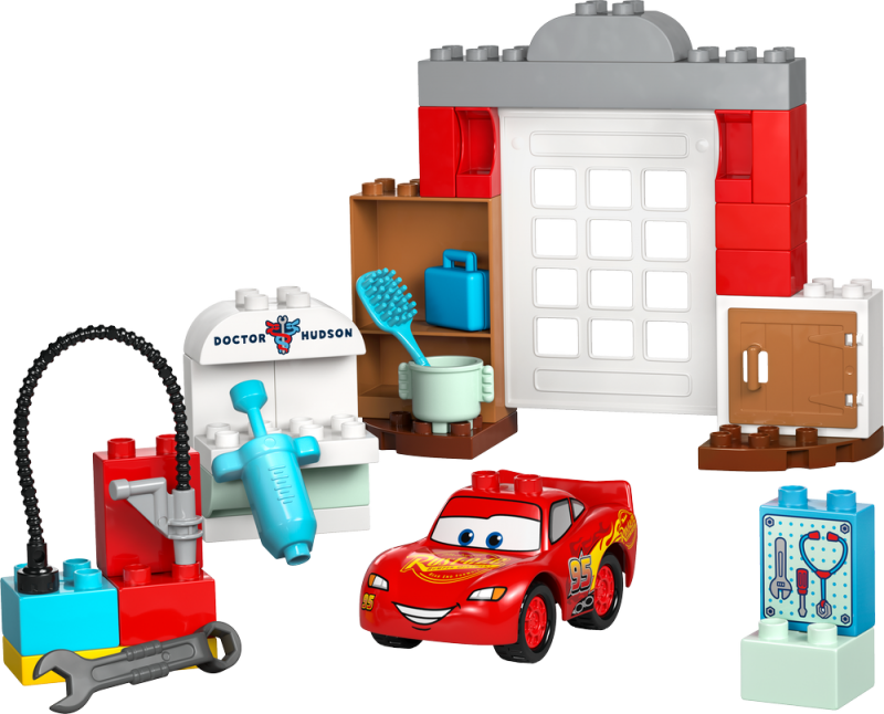 LEGO® DUPLO® │ Disney 10456 McQueen a návštěva v garáži doktora Hudsona