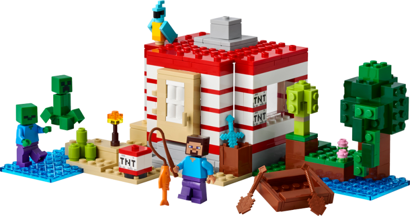 LEGO® Minecraft® 21275 TNT dům v džungli