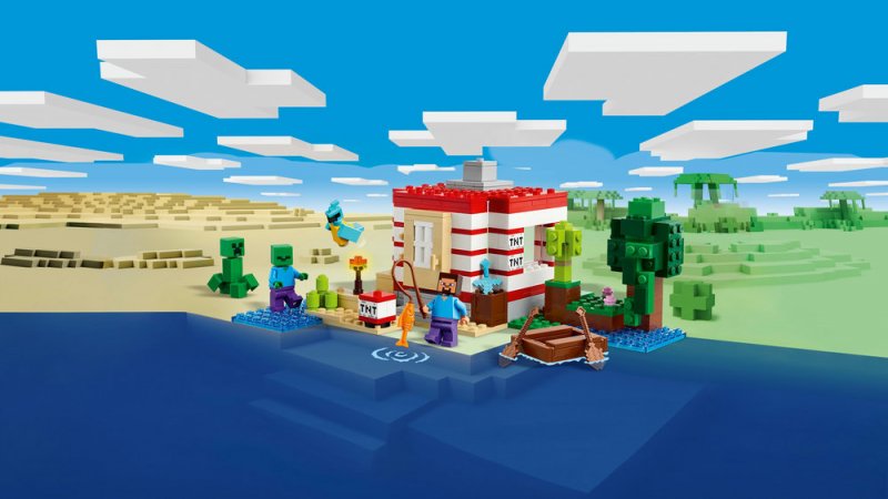 LEGO® Minecraft® 21275 TNT dům v džungli