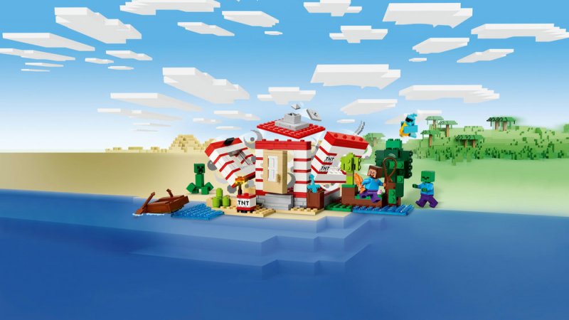 LEGO® Minecraft® 21275 TNT dům v džungli