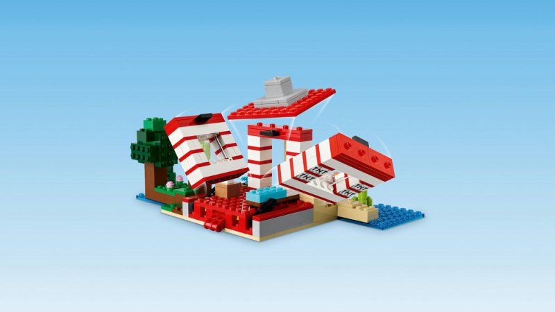 LEGO® Minecraft® 21275 TNT dům v džungli