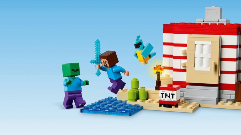 LEGO® Minecraft® 21275 TNT dům v džungli