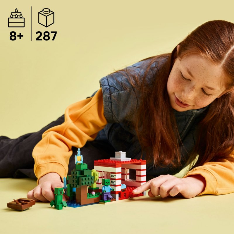 LEGO® Minecraft® 21275 TNT dům v džungli