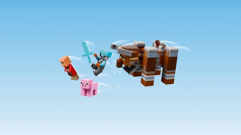 LEGO® Minecraft® 21278 Základna plenitelů a Ničitel