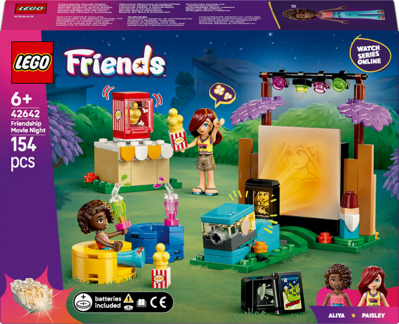 LEGO® Friends 42642 Filmový večer s kamarády