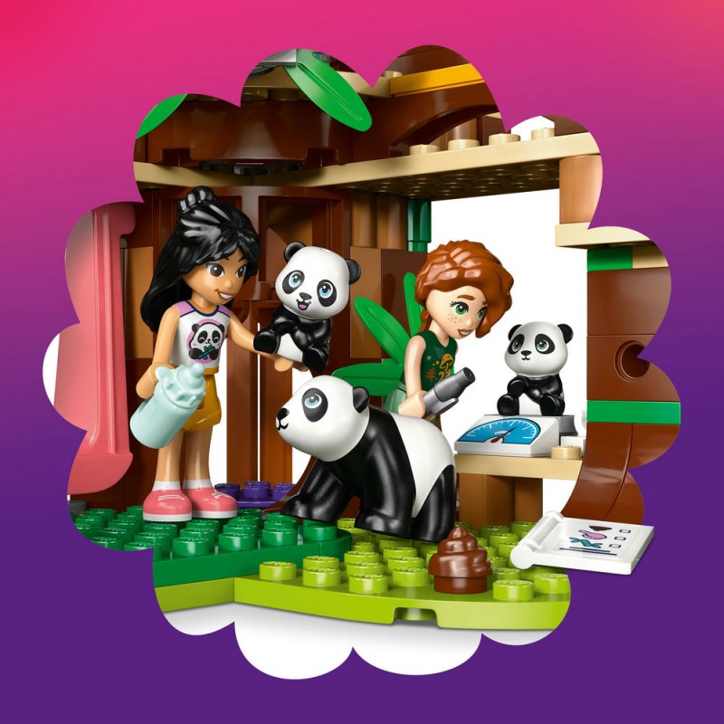 LEGO® Friends 42648 Péče o zvířátka v pandí záchranné stanici