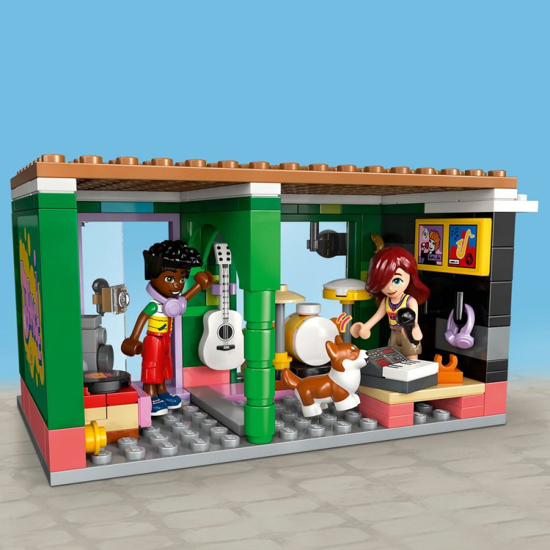 LEGO® Friends 42653 Obchod s hudebninami a byt