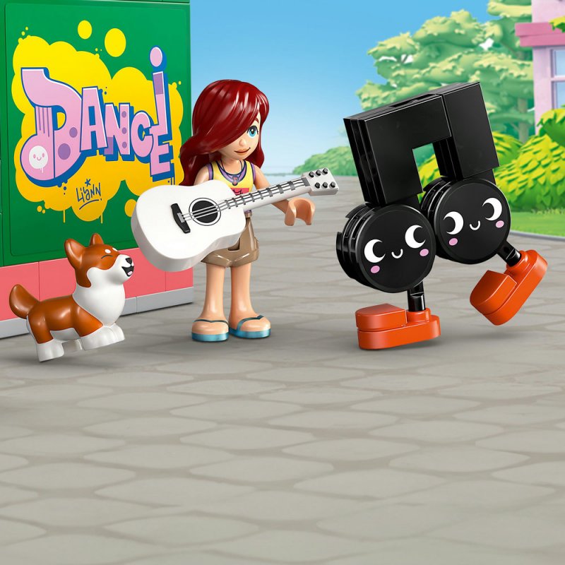 LEGO® Friends 42653 Obchod s hudebninami a byt