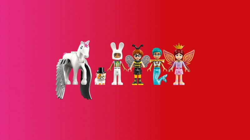 LEGO® Friends 42661 Kostýmová párty s jednorožcem a vílou