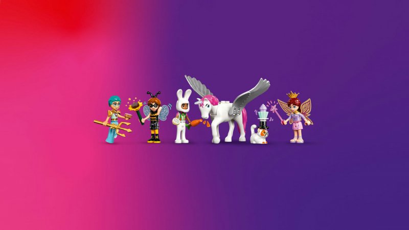 LEGO® Friends 42661 Kostýmová párty s jednorožcem a vílou