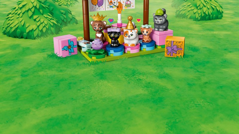 LEGO® Friends 42666 Kočičí narozeninová oslava a dům na stromě