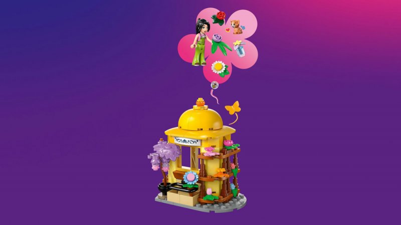 LEGO® Friends 42671 Kavárna plná rostlin a květinářství