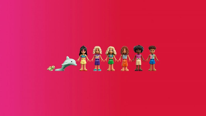 LEGO® Friends 42673 Rodinná dovolená u pláže